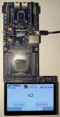 EK-RA6M3G Kit Showing EEZ Studio Application
