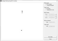 Setting the PID values to 0, 1, 0