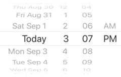 React native date time picker
