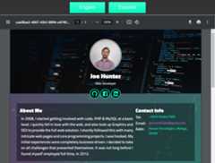 CV React PDF Template