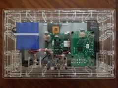 Image of Vault closed showing all components and wiring