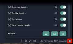 MySnippets plugin screenshot