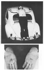 Chris Burden, Transfixed, 23 April 1974, Venice, California