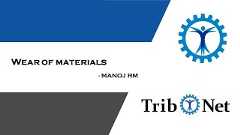 Wear of materials