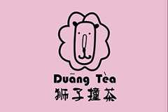 狮子撞茶
