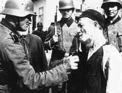 Public                                                          Humiliation of                                                          Polish Jews