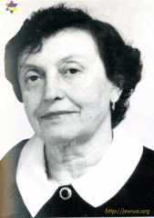 Tsilia Gehtman (1931-2018), head of Pereyaslav Jewish community in 1991-2015