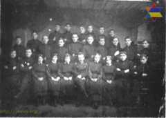 Group of students in Sheftel secondary school