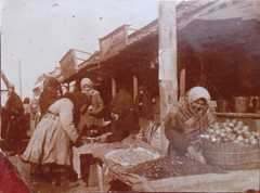 Market in Smela, beginning of XX century