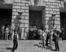 9 April 1945 - Meeting of the Committee of Jurists, Inter-Departmental Auditorium, Washington, D.C.: arrival of the representatives of States. (Photo Credit: UN Photo)