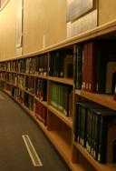 reading room bookshelves