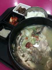 体調回復を狙って参鶏湯