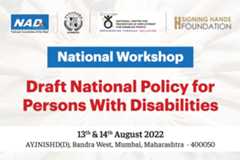 National Workshop for Draft National Policy for Persons with Disabilities