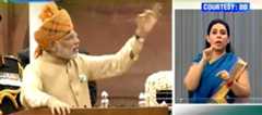 Telecast of President's Address on 25/1 and Republic Day Parade on 26/1 with Sign Language