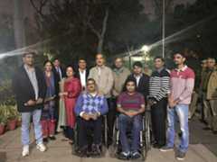 Mega Rally In Action with Demand for Passing RPWD in Winter Session of Parliament