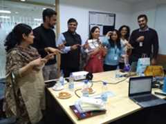 An Interactive Session with Accenture Employees through Indian Sign Language