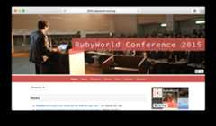 RubyWorld website screenshot