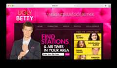 Ugly Betty website screenshot