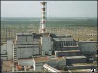 Chernobyl - scene of 1986 explosion