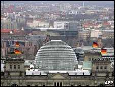 Reichstag, Berlin (2005): Home of Germany's lower house of parliament 