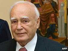 Greek President Karolos Papoulias