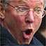 Alex Ferguson shouts