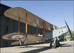 Restored First World War bomber