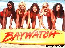 The female cast of Baywatch in 1999