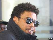 Brazilian AC Milan striker Ronaldo