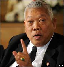 File image of Prime Minister Samak Sundaravej