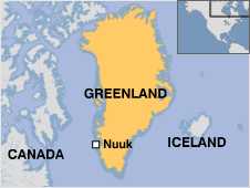 Greenland map