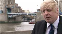 London Mayor Boris Johnson