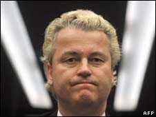 Dutch politician Geert Wilders