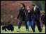 The Obamas and their new dog