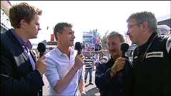 Ross Brawn talks to the team