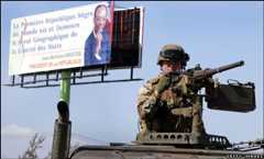 A US Marine in Port-au-Prince in March 2004