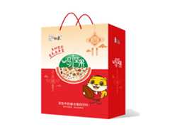 喝坚果手提袋