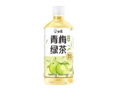 青梅味绿茶低糖调味茶饮料500mL