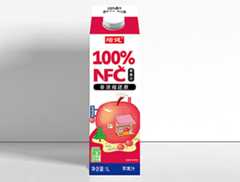 增健100%苹果汁非浓缩还原