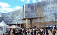 People in front of WHQ