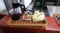 あんぱん＆メロンパン＆コーヒー