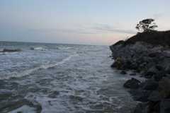 High tide