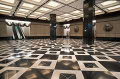 Empty Lobby at Bear Stearns