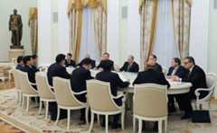 Meeting with Director of General Office of Chinese Communist Party Li Zhanshu.