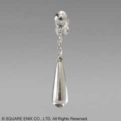 【オフィシャルショップ限定】ファイナルファンタジーVII アドベントチルドレン　シルバーイヤリング　ティファ・ロックハート