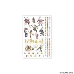 ファイナルファンタジーIX　シートシール　キャラクター