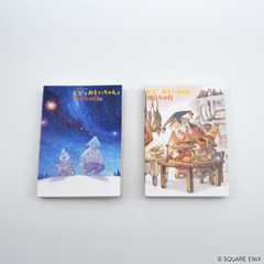 ファイナルファンタジーIX　ブック型付箋セット　ビビとおじいちゃんと旅立ちの日に　B