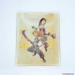 ファイナルファンタジーIX　ガラスプレート　ジタン＆ガーネット