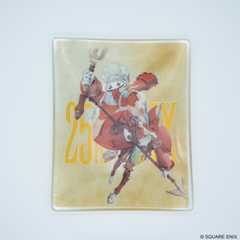ファイナルファンタジーIX　ガラスプレート　クイナ＆フライヤ