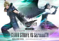 スクウェア・エニックス マスターライン　ファイナルファンタジーVII リバース　1/4スケール　クラウド・ストライフ vs セフィロス